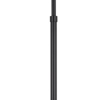 74 Inch Adjustable Floor Lamp, Led Light, Inverted Metal Base, Dark Bronze