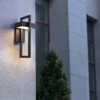 Krychiler 2 Set Modern Outdoor Wall Sconce, 14