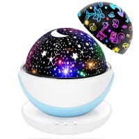 The night light for kids comes with a removable plastic white cover you can use it as a night light or use it as a projector lamp by removing the cover you will get incredible projection effectsIf your kid is afraid of the dark this star night light will 