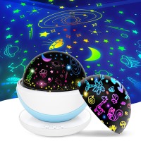 The night light for kids comes with a removable plastic white cover you can use it as a night light or use it as a projector lamp by removing the cover you will get incredible projection effectsIf your kid is afraid of the dark this star night light will 