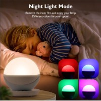 The night light for kids comes with a removable plastic white cover you can use it as a night light or use it as a projector lamp by removing the cover you will get incredible projection effectsIf your kid is afraid of the dark this star night light will 