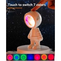 Sunset Lamp Projector Astronaut Night Light Led Aura Lamp Ambient Lamp For Photographypartybedroomliving Roomtiktok Live Dec