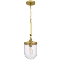 60W Ithaca Bubbled Glass Pendant Fixture