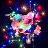 Fly Choice Usb Powered Fairy Lights String, Remote Controlled Lights String 8 Mode And 5 Brightness Level, Timing Options, Fairy Lights String For Bedroom, Living Room (16.5Ft 50Led Rbg)