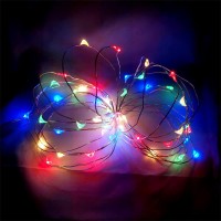 Fly Choice Usb Powered Fairy Lights String, Remote Controlled Lights String 8 Mode And 5 Brightness Level, Timing Options, Fairy Lights String For Bedroom, Living Room (16.5Ft 50Led Rbg)