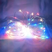 Fly Choice Usb Powered Fairy Lights String, Remote Controlled Lights String 8 Mode And 5 Brightness Level, Timing Options, Fairy Lights String For Bedroom, Living Room (16.5Ft 50Led Rbg)