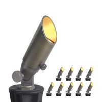 Coloer Mini Size Diecast Brass Landscape Spotlights Outdoor 12Volt Acdc Low Voltage Garden Driveway Lights Ip65 Waterproof Ou