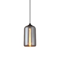 Ozzki Pendant Lamp Antique Glass Chandelier Gray Retro Ceiling Pendant Lamp Industrial Vintage Kitchen Island Bedroom Bedside Lamp Hanging Wire Adjustable E27 Flush Mount Fixture (Color : C)