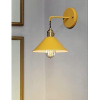 Yellow Plug In Wall Sconces Set Of Two Wall Lamp With Plug In Cord Of 2 For Bedroom Hanging Wall Lights E26 Edison Brass Lamp Ho