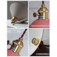 Plug In Wall Sconces Set Of Two Rose Red Wall Lamp With Plug In Cord Of 2 For Bedroom Hanging Wall Lights E26 Edison Brass Lamp