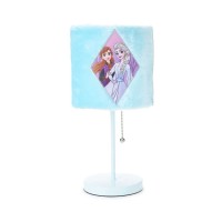 Idea Nuova Disney Frozen 2 Anna And Elsa Plush Shade Table Lamp Blue