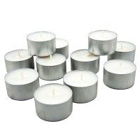 Stonebriar Bulk 50 Count Unscented Smokeless Long Burning Tea Light Candles With 8 Hour Extended Burn Time Pack Of 16 800 Coun