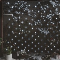 Vidaxl Christmas Net Light Cold White 98X66 204 Led Indoor Outdoor