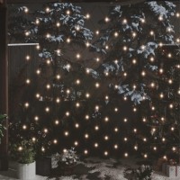 Vidaxl Christmas Net Light Warm White 98X66 204 Led Indoor Outdoor