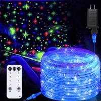 Black Light Rope Lights Connectable 50Ft Outdoor Uv Light Strip 8 Modes Blacklight Purple Lights For Glow Party Halloween Fluo