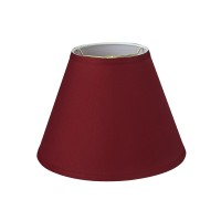 Aspen Creative 32632A Transitional Empire Shape Spider Construction Lamp Shade Blood Red 6 Top X 12 Bottom X 9 Slant Hei