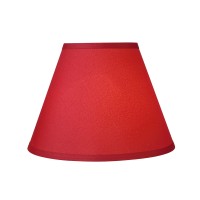 Aspen Creative 32632A Transitional Empire Shape Spider Construction Lamp Shade Blood Red 6 Top X 12 Bottom X 9 Slant Hei