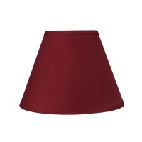 Aspen Creative 32632A Transitional Empire Shape Spider Construction Lamp Shade Blood Red 6 Top X 12 Bottom X 9 Slant Hei