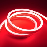 Gupup Neon Light Strip164Ft Red Neon Lights24V600 Ledsflexiblewaterproofsilicone Led Rope Lightsrope Neon Lights For Bed