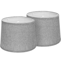 Drum Lampshades Set Of 2, 11.6