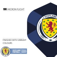 Darts Corner Scotland Dart Flights | Officially Licenced Scotland Fa St Andrews Cross In Standard No2 Shape | Navy (F3854)