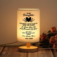 Wsyear Gifts For Daughter From Mom- Table Lamp For Daughter, Night Light Mothers Day Birthdays Wedding Graduation Gifts- Idea Gifts For Daughter