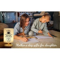 Wsyear Gifts For Daughter From Mom- Table Lamp For Daughter, Night Light Mothers Day Birthdays Wedding Graduation Gifts- Idea Gifts For Daughter