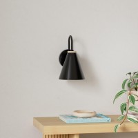 Battery Operated Black Fauxwood Industrial Wall Sconce Set Of Two Easy To Install Not Wires Remote Control Dimmable Led Light