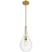 Possini Euro Design Lilly Soft Gold Mini Pendant 7 1/2