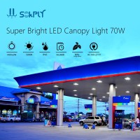 Sokply 70W Led Canopy Light Outdoor (350W Hps/Hid Replacement), 10.4