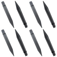 Cionyce 8Pcs Torch Stake 825 Inch Pathway Light Stake Plastic Path Light Replacement Abs Plastic Stake Solar Stake For Garden P