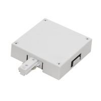 Control your energy consumption with this end feed capable delimiter It is constructed with a durable metal finish and is compatible with most three wire single circuit systems This track accessory works with Cal Lighting track models Ht270271272 an