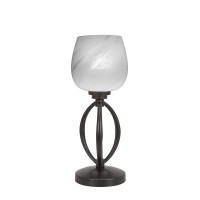 Marquise Accent Lamp Shown In Dark Granite Finish With 6