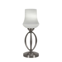 Marquise Accent Lamp Shown In Brushed Nickel Finish With 5.5