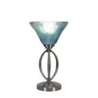 Marquise Accent Lamp Shown In Brushed Nickel Finish With 7