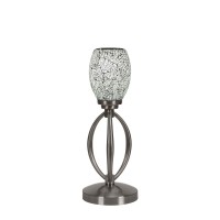 Marquise Accent Lamp Shown In Brushed Nickel Finish With 5