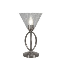 Marquise Accent Lamp Shown In Brushed Nickel Finish With 7