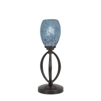 Marquise Accent Lamp Shown In Dark Granite Finish With 5