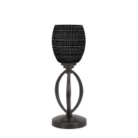 Marquise Accent Lamp Shown In Dark Granite Finish With 5