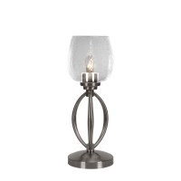 Marquise Accent Lamp Shown In Brushed Nickel Finish With 6