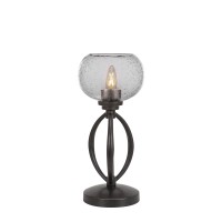 Marquise Accent Lamp Shown In Dark Granite Finish With 7