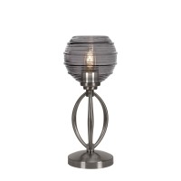 Marquise Accent Lamp Shown In Brushed Nickel Finish With 6