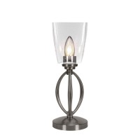 Marquise Accent Lamp Shown In Brushed Nickel Finish With 4.5