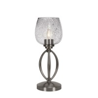 Marquise Accent Lamp Shown In Brushed Nickel Finish With 6