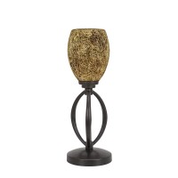 Marquise Accent Lamp Shown In Dark Granite Finish With 5