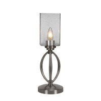 Marquise Accent Lamp Shown In Brushed Nickel Finish With 4