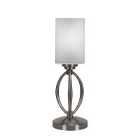 Marquise Accent Lamp Shown In Brushed Nickel Finish With 4