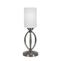 Marquise Accent Lamp Shown In Brushed Nickel Finish With 4