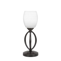 Marquise Accent Lamp Shown In Dark Granite Finish With 5