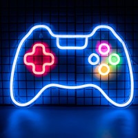 Gaming Neon Sign, Gamer Neon Sign For Game Room Decor, Usb Powered Switch Gaming Led Signs For Teen Boy Gaming Room Wall Decor, Gamer Gifts For Teen Boys Girls, Gaming Stuff For Room Setup